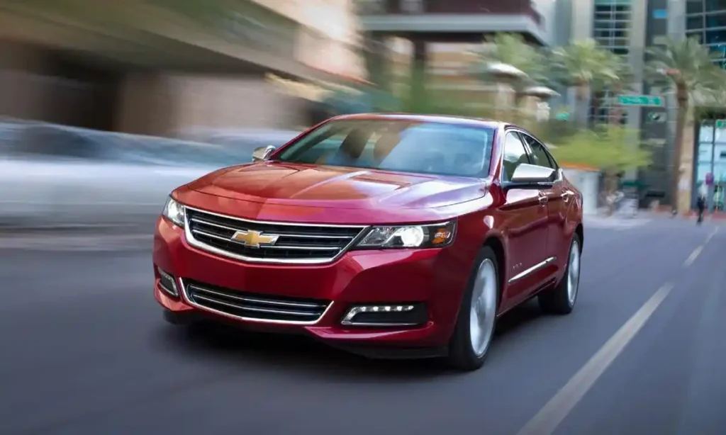 Impala - Chevrolet's best-selling sedan. Photo by Chevrolet